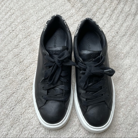 VINCE Rhea Platform Sneakers 8.5M - Picture 2 of 9